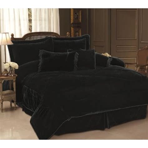 black velvet comforter set king